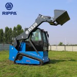 Skid Steer Factory - Hot Sale CE Track Mini with Stump Grinder