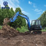 Crawler Excavator Manufacturer - Hot Selling Rippa R57 Kubota Engine