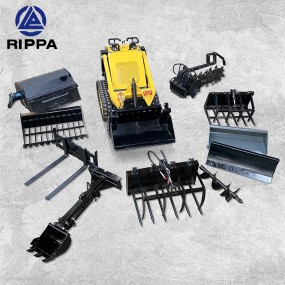 Mini Skid Steer Manufacturer - Chinese Rippa Mini Crawler Tracked