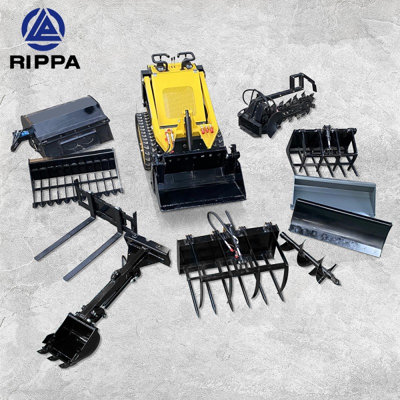 Mini Skid Steer Manufacturer - Chinese Rippa Mini Crawler Tracked