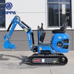 Mini Excavator Factory - Free Shipping CE EPA Euro 5 0.6-1 Ton