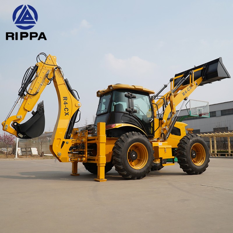 Wheel Loader Manufacturer - Rippa 4-5 Ton EPA Engine Backhoe