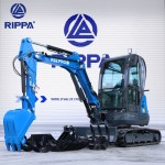Micro Excavator Factory - Free Shipping Kubota Engine 3.5 Ton