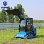 Skid Steer Factory - Hot Sale CE Track Mini with Stump Grinder
