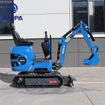 Mini Excavator Factory - Free Shipping CE EPA Euro 5 0.6-1 Ton