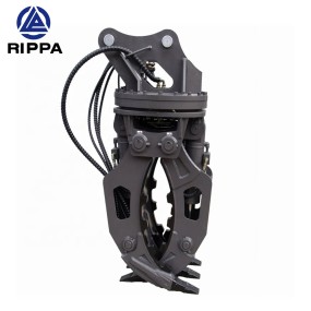 Log Grapple Manufacturer - Rippa Mini Excavator Attachment Quick Hitch