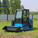 Skid Steer Factory - Hot Sale CE Track Mini with Stump Grinder