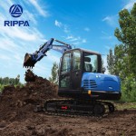 Crawler Excavator Manufacturer - Hot Selling Rippa R57 Kubota Engine