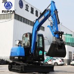 Agricultural Excavator Factory - Free Shipping 5-6 Ton Hydraulic Diesel