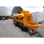 Trailer Pump Supplier - 100m3/h Mounted Concrete Pump Sale
