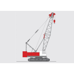 Hydraulic Crane Manufacturer - Fuwa 120Ton Crawler QUY120 54m