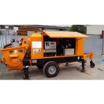 Concrete Trailer Pump Supplier - HBT50.10.60RS Official Manufacturer