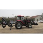 Front End Loader Supplier - Brand 80hp Tractor 4 in 1 Bucket LT804B
