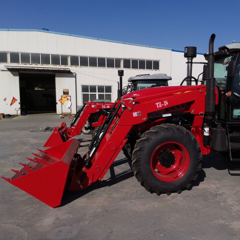 Front End Loader Supplier - Brand 80hp Tractor 4 in 1 Bucket LT804B