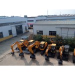 Wheel Excavator Supplier - China JIAHE 7 Ton JHW70 Sale