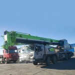 Hoisting Machinery Manufacturer - 50T Truck Crane 5 Section Boom