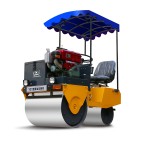 Vibratory Roller Supplier - YZC3 Double Drum 3000KG JUNMA