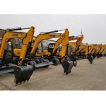Wheel Excavator Supplier - China JIAHE 7 Ton JHW70 Sale