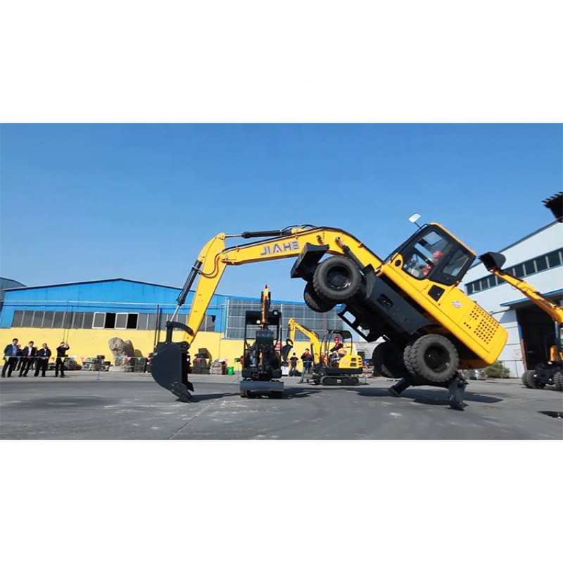 Wheel Excavator Supplier - China JIAHE 7 Ton JHW70 Sale