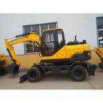 Wheel Excavator Supplier - China JIAHE 7 Ton JHW70 Sale