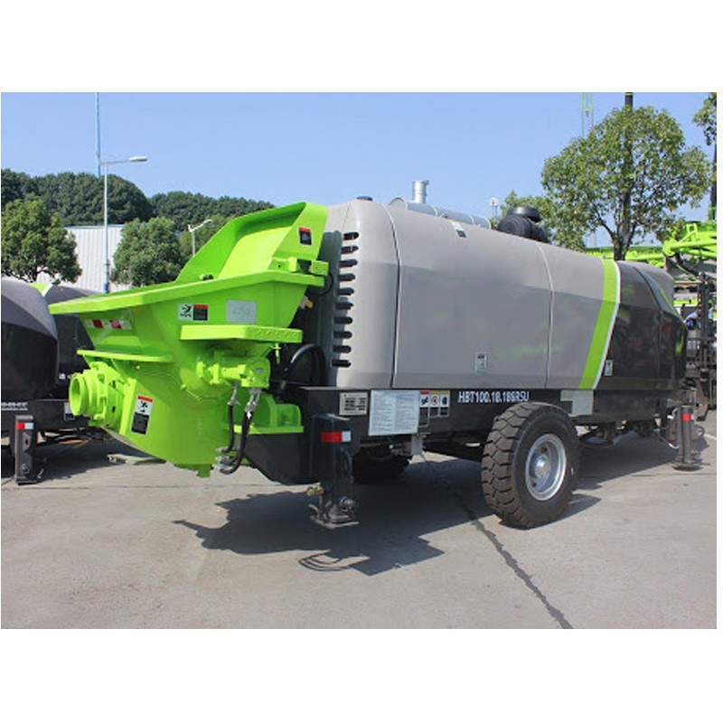 Concrete Trailer Pump Supplier - HBT50.10.60RS Official Manufacturer