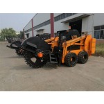 Wheeled Loader Factory - LUYUE 1.2 Ton 100HP Skid Steer