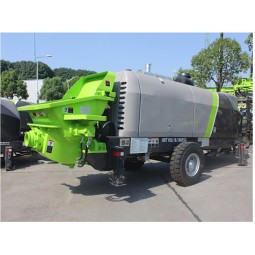 Portable Concrete Pump Factory - Zoomlion 60m3/h HBT60.13.90SU