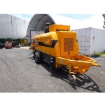 Trailer Pump Supplier - 100m3/h Mounted Concrete Pump Sale