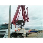 Truck Mounted Pump Supplier - 38m Concrete Pump 38X-5RZ/100