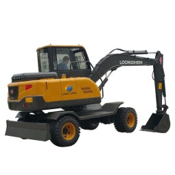 Excavator Factory - LX75-9M 7 Ton Wheel Excavator Sale