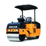 Vibratory Roller Supplier - YZC3 Double Drum 3000KG JUNMA