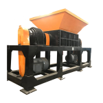 Double Shaft Shredder Factory - Bag Crushing Grinding Crusher Waste Tire