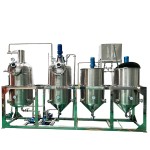 Palm Oil Refinery Supplier - Mini Crude Refining Machine Continuous Processing