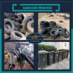 Tyre Recycling Factory - Fully Automatic Second Hand Tyre Recycling Machines