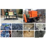 Metal Shredder Factory - Small Scrap Metal Crusher Solid Waste Plastic
