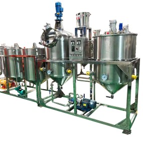 Oil Refinery Supplier - Small Cooking Sunflower Deodorization Refining