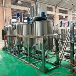 Oil Refining Factory - High Capacity Mini Palm Edible Groundnut