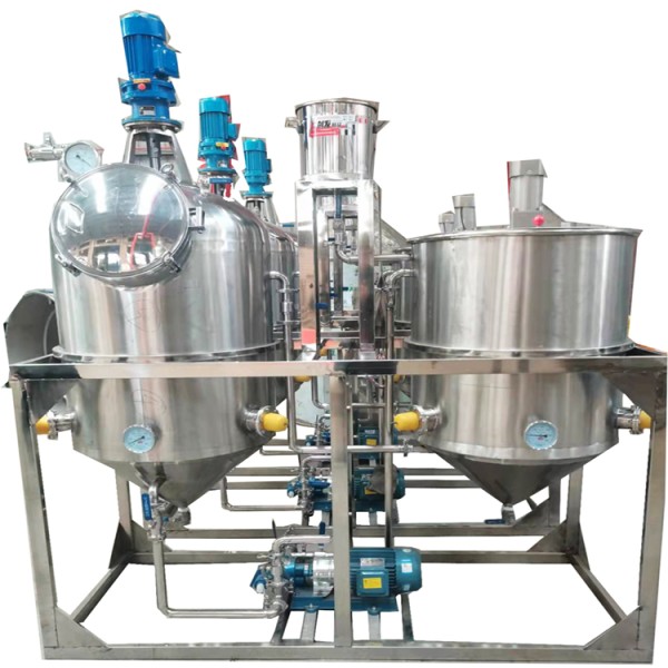 Oil Refining Machine Factory - Soybean Peanut Palm Sunflower Cotton Seed