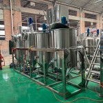 Oil Extraction Mill Supplier - Plant Cost Mini Soybean Palm Micro Refinery