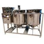 Oil Refinery Machine Manufacturer - 2000kg/d Hot Sale Palm Crude Refining