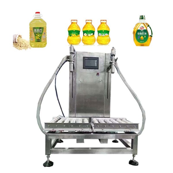 Liquid Filling Machine Manufacturer - 4 Heads 0-1000ML Automatic Bottle Water