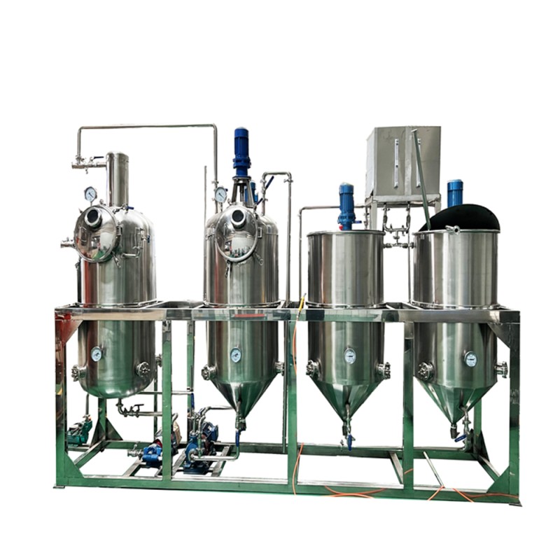 Oil Refinery Machine Manufacturer - 2000kg/d Hot Sale Palm Crude Refining