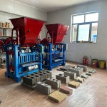 Block Making Machine Manufacturer - Diesel Moulding Semi Automatic Hollow