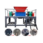 Waste Shredder Manufacturer - Factory Price Complete Waste Tire Shredder