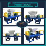 Scrap Shredder Manufacturer - Auto Vehicle Scrap Metal Strapping Tire Shredder