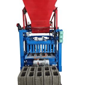 Block Making Machine Manufacturer - Diesel Moulding Semi Automatic Hollow