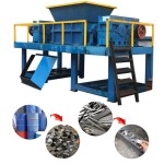 Scrap Shredder Manufacturer - Auto Vehicle Scrap Metal Strapping Tire Shredder