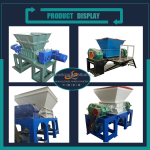 Plastic Shredder Factory - Used Car Big Size Steel Tyre Crusher Small