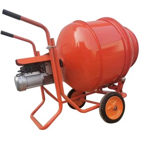 Portable Concrete Mixer Factory - Steel Drum Hand Pushed