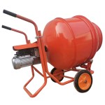 Portable Concrete Mixer Factory - Steel Drum Hand Pushed